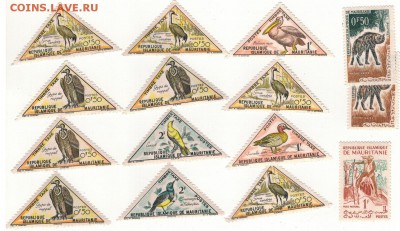 Марки Мавритании (15шт) до 04.08.14 в 22.00мск (9392) - 2-мав