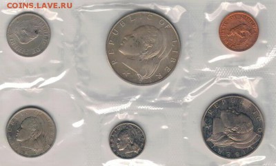 Либерия годовой набор 1968 до 04.08 в 22ч (9373) - 4-либ68
