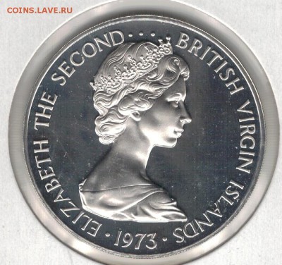 Ag Брит.Вирг.о-ва 1$ 1973 Фрегат до 04.08 в 22.00мск (9125) - 5-бво73
