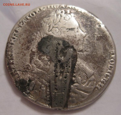 1 рубль 1729 с напайкой - 222