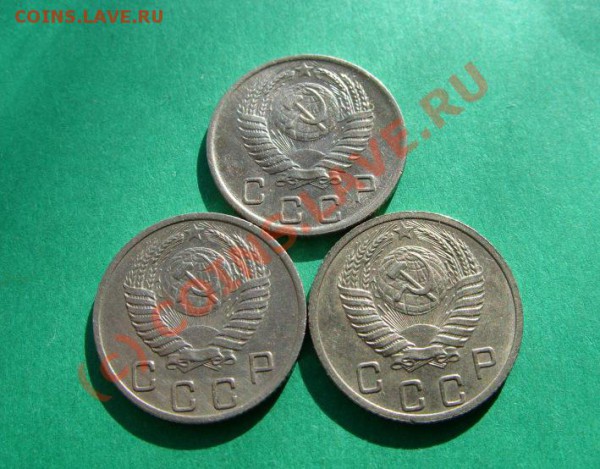 10 копеек 1950, 1951, 1952 Отличные!!! до 4.04.10 в 21.00 - 10 50-52....JPG