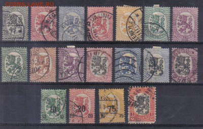 Марки Финской Республики 1917г До 3.08 22.00мск - Марки Финской Республики 1917г