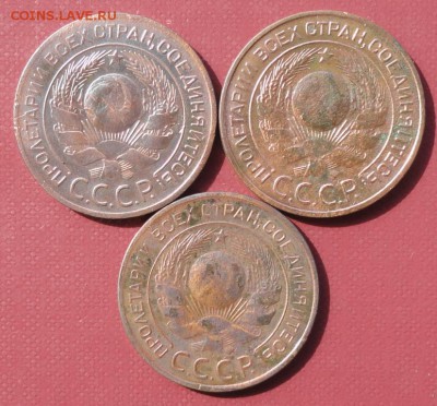 3 Копейки 1924 г. (3 шт.) окон.  03.08.2014 г. 22-00 МСК. - 22222