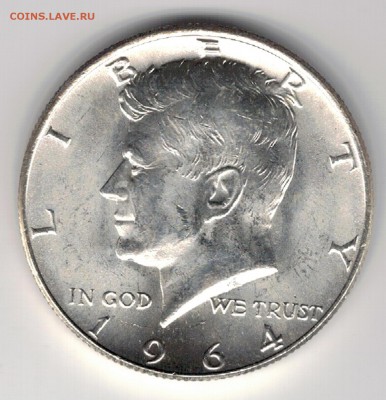 2 ДОЛЛАРА 1964 ДО 07.08.14 В 22Ч (9477) - 5-сша64
