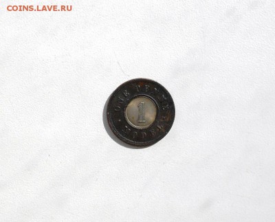 1 penny model 1844(биметалл) до 02.08 Великобритания - DSCN2178
