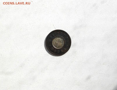 1 penny model 1844(биметалл) до 02.08 Великобритания - DSCN2177