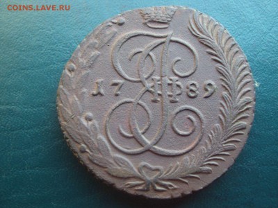 5 копеек 1789 ам и 2 копейки 1766 мм - 5копеек