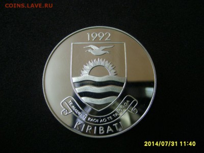 КИРИБАТИ,20 долларов 1992г(Олимпиада,серебро)!до 4.08. - S6001234.JPG