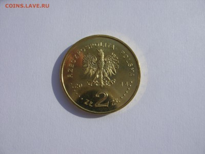 Монеты Польши. 5 злотых розница и опт. - 2 злотых 2014 Канонизация - 1.JPG