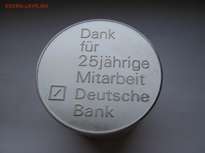 Медаль Немецкого банка (?), серебро 925, помогите с оценкой - IMG_2112.JPG