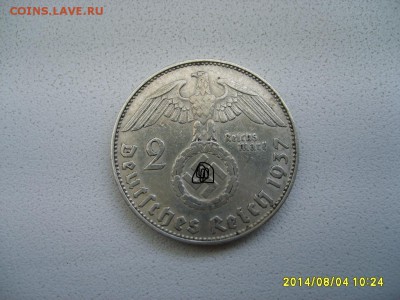 ГЕРМАНИЯ,2 марки 1937J(Гинденбург)!!до 4.08.2014 - S6001427.JPG