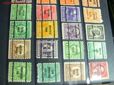 МАРКИ США с 1800-х гг надпечатки-4 - P1940451.JPG