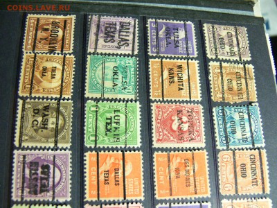 МАРКИ США с 1800-х гг надпечатки-4 - P1940450.JPG
