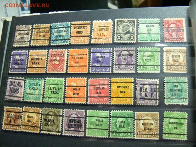 МАРКИ США с 1800-х гг надпечатки-4 - P1940449.JPG