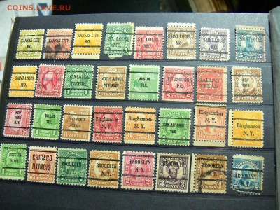 МАРКИ США с 1800-х гг надпечатки - P1940461.JPG
