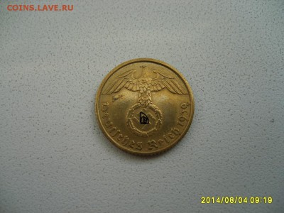 ГЕРМАНИЯ,5 пфеннигов 1939 F (хорошие)!до 5.08.2014 - S6001411.JPG