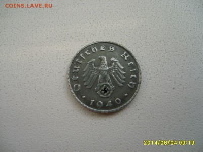 ГЕРМАНИЯ,5 пфеннигов 1940А (,цинк,хорошие)!до 5.08.2014 - S6001415.JPG