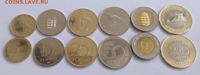 Монеты евро и других стран ЕвропыНовинка Андорра евро 2150 р - Набор Венгрия 6 монет 2012