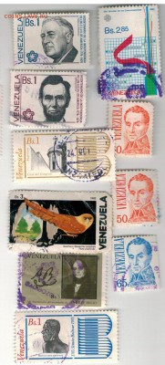 Марки Венесуэлы (10шт) до 11.08.14 в 22.00мск (9216) - 2-вен