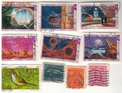 Марки Кубы (10шт) до 11.08.14 в 22.00мск (8850) - 2-куба