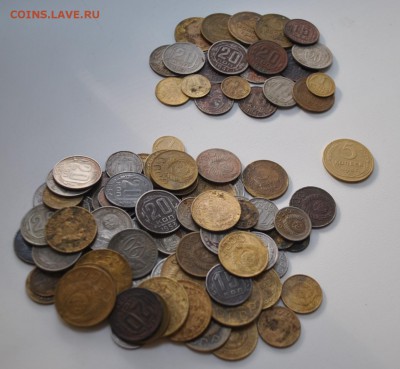 5 копеек 1937 г. + 105 монет до 1961 г - DSC_2345 (2).JPG