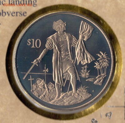 Брит.Вирг.о-ва 10$ 1992 Колумб до 11.08 в 22ч (9492) - 4-бво1