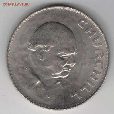 Великобритания крона 1965 Черчилль 11.08 в 22.00мск (9410) - 4-вел65а