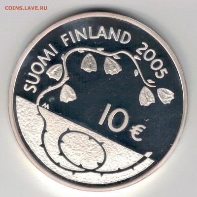 Ag Финляндия 10€ 2005 Победа до 11.08.14 в 22.00мск (9481) - 5-фин05а