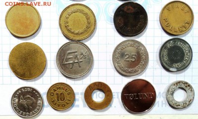 Около 100 иностр. жетонов,транспортные,игровухи,неопознанные - 4.JPG