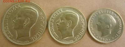 Румыния 20,10,5 лей 1930 - mihai 1