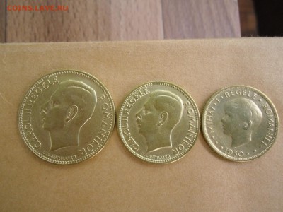 Румыния 20,10,5 лей 1930 - CIMG2685.JPG