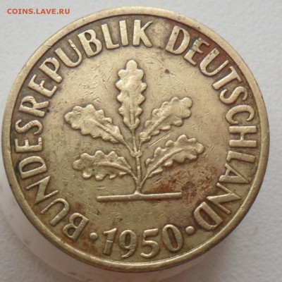 Оценить 10 pfennig 1950г. - 9