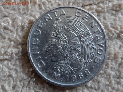 50 центаво Мексики 1968г - SAM_0046.JPG