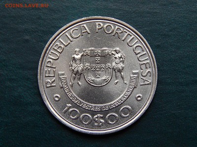 ПОРТУГАЛИЯ 100 эскудо Парусник 1989 - DSCN2538.JPG