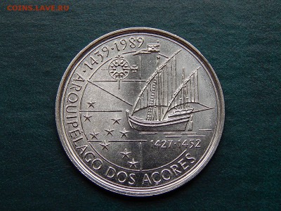 ПОРТУГАЛИЯ 100 эскудо Азорские острова 1989 - DSCN2539.JPG