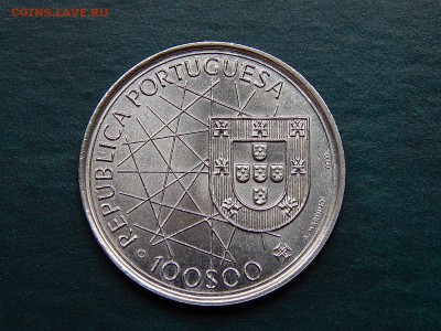 ПОРТУГАЛИЯ 100 эскудо Азорские острова 1989 - DSCN2540.JPG