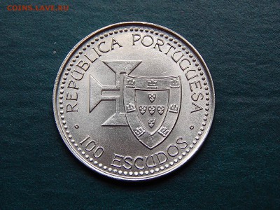 ПОРТУГАЛИЯ 100 эскудо Мадейра 1989 - DSCN2542.JPG