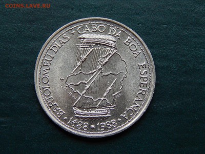 ПОРТУГАЛИЯ 100 эскудо Парусник 1988 - DSCN2547.JPG