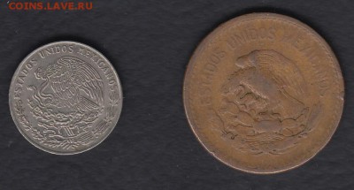 Мексика 20 центаво 1944 и 1977 до 08.08.2014 22-00 - 444