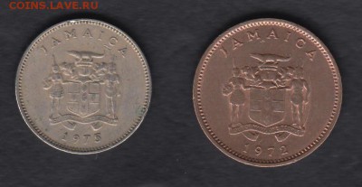 Ямайка 1 цент 1972 и 5 центов 1975 до 08.08.2014 22-00 - 444