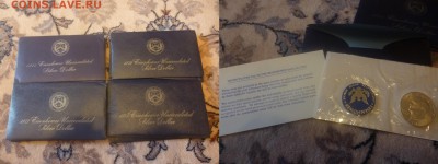 Иностранные Биметалл, Спорт, 25 р, Наборы МНОГО МНОГО!!! - США набор 1 доллар 1971-1974.JPG