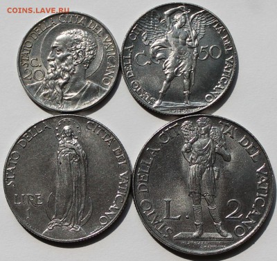Ватикан. Набор 1941 год. (20,50 чентезимо,1 и 2 лиры) - 3