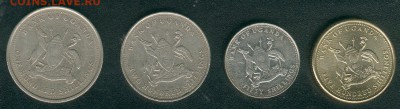 4 Монеты Уганды. Фауна. - Uganda2