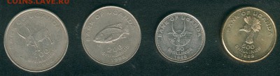 4 Монеты Уганды. Фауна. - Uganda1