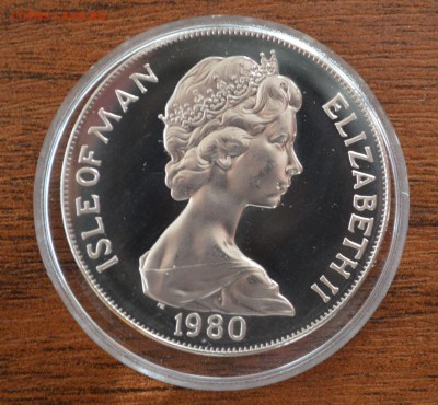1 крона королева Елизавета о.Мэн 10,08 - 22,00 - 1 крона королева Елизавета о.Мэн (1).JPG