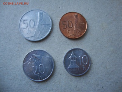Подборка монет Словакии 1993-2005 до 22:00 11.08. - Словакия 2