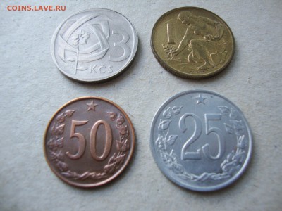 Подборка монет Чехословакии 1962-1970 до 22:00 11.08. - Социал1