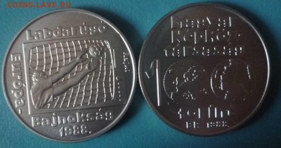 Иностранные Биметалл, Спорт, 25 р, Наборы МНОГО МНОГО!!! - Венгрия 100 форинтов Футбол 1986