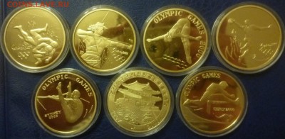 Иностранные Биметалл, Спорт, 25 р, Наборы МНОГО МНОГО!!! - Корея комплект Олимпиада Сидней (6 монет).JPG
