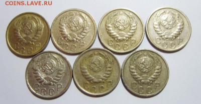 15 копеек 1940г (7 штук) 11.08.14г до 22.30 МСК - S8300798_exposure.JPG